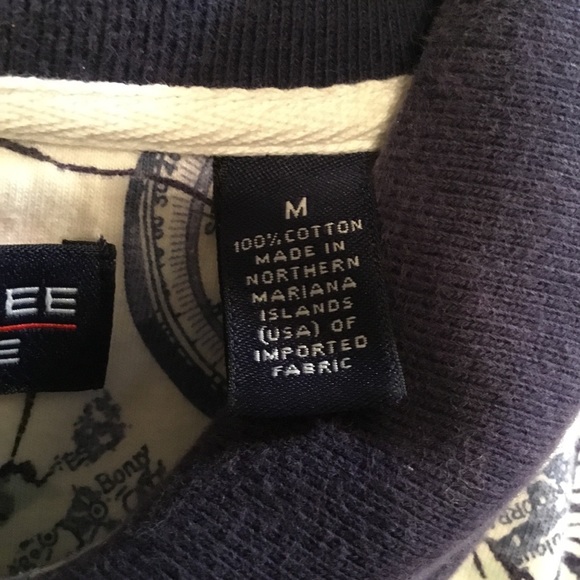 Roundtree & Yorke Blue and White Polo Shirt - Picture 5 of 5